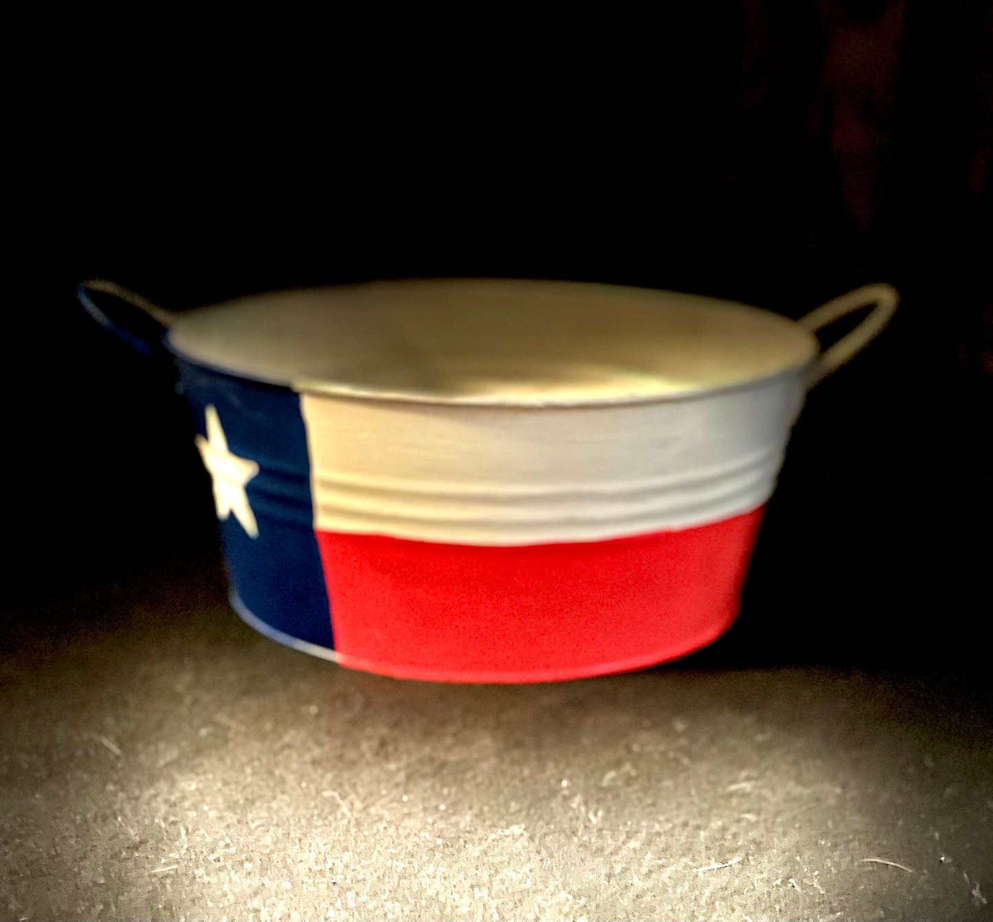 Texas Flag Tin