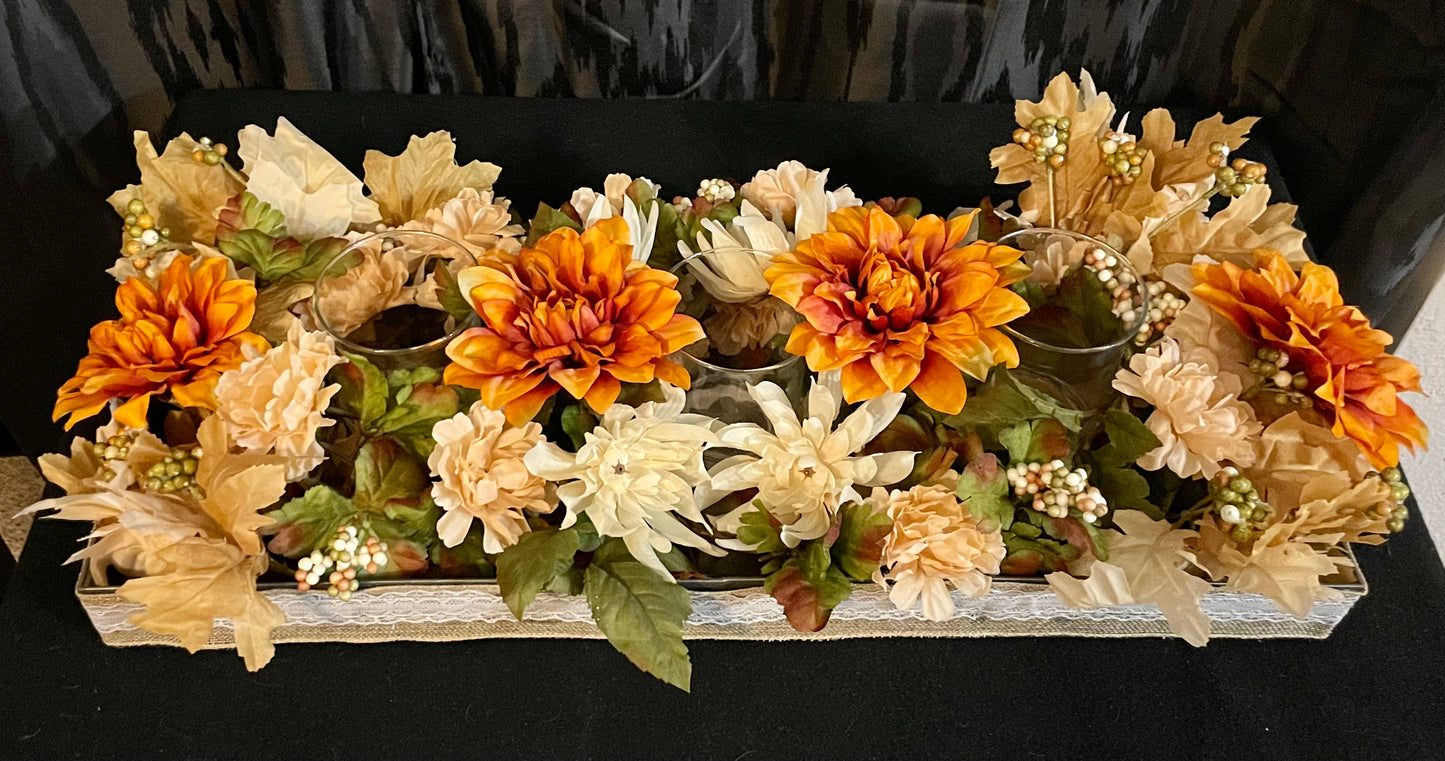 Fall Floral Centerpiece