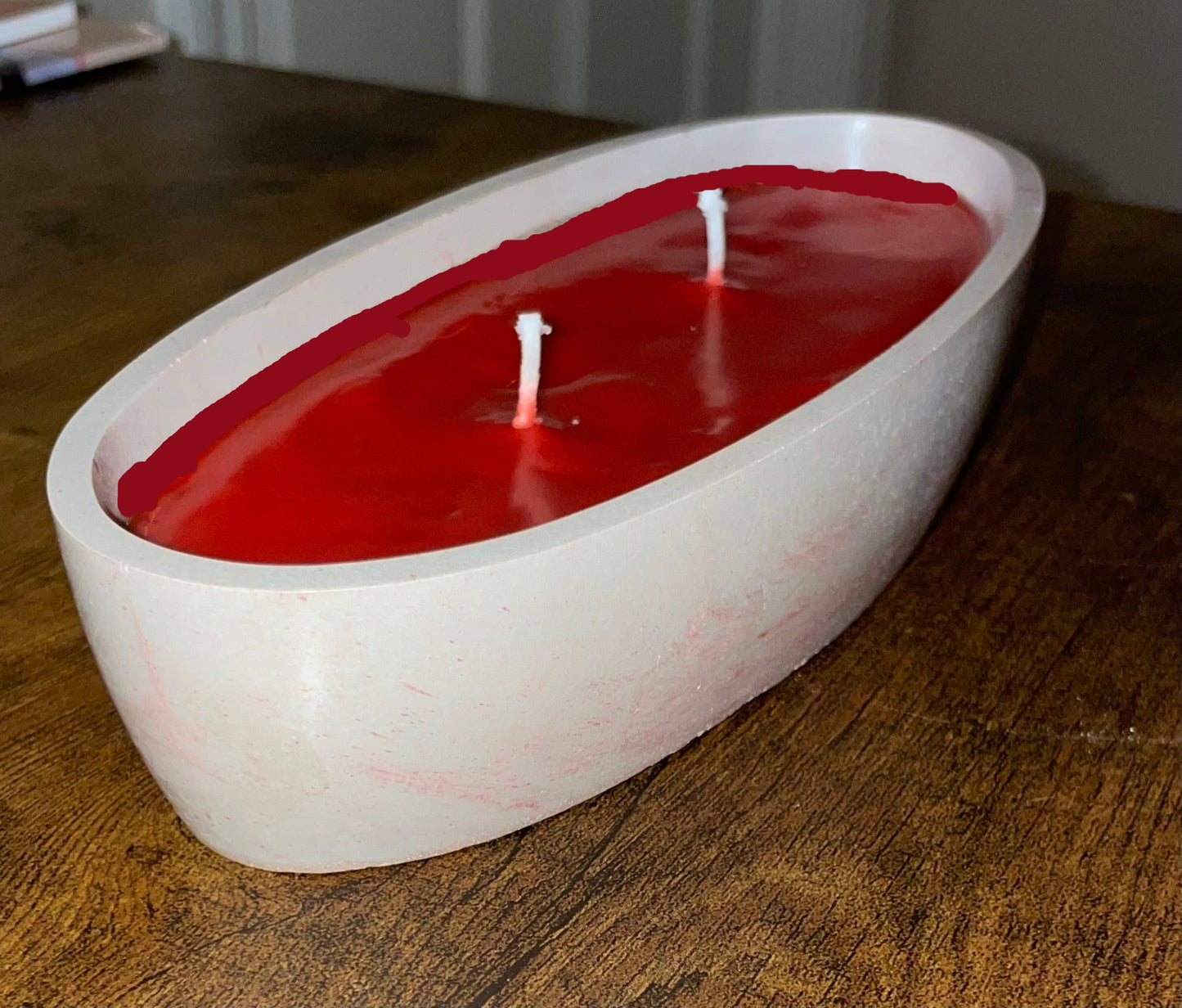 Limited Edition Icicles Boat Candle