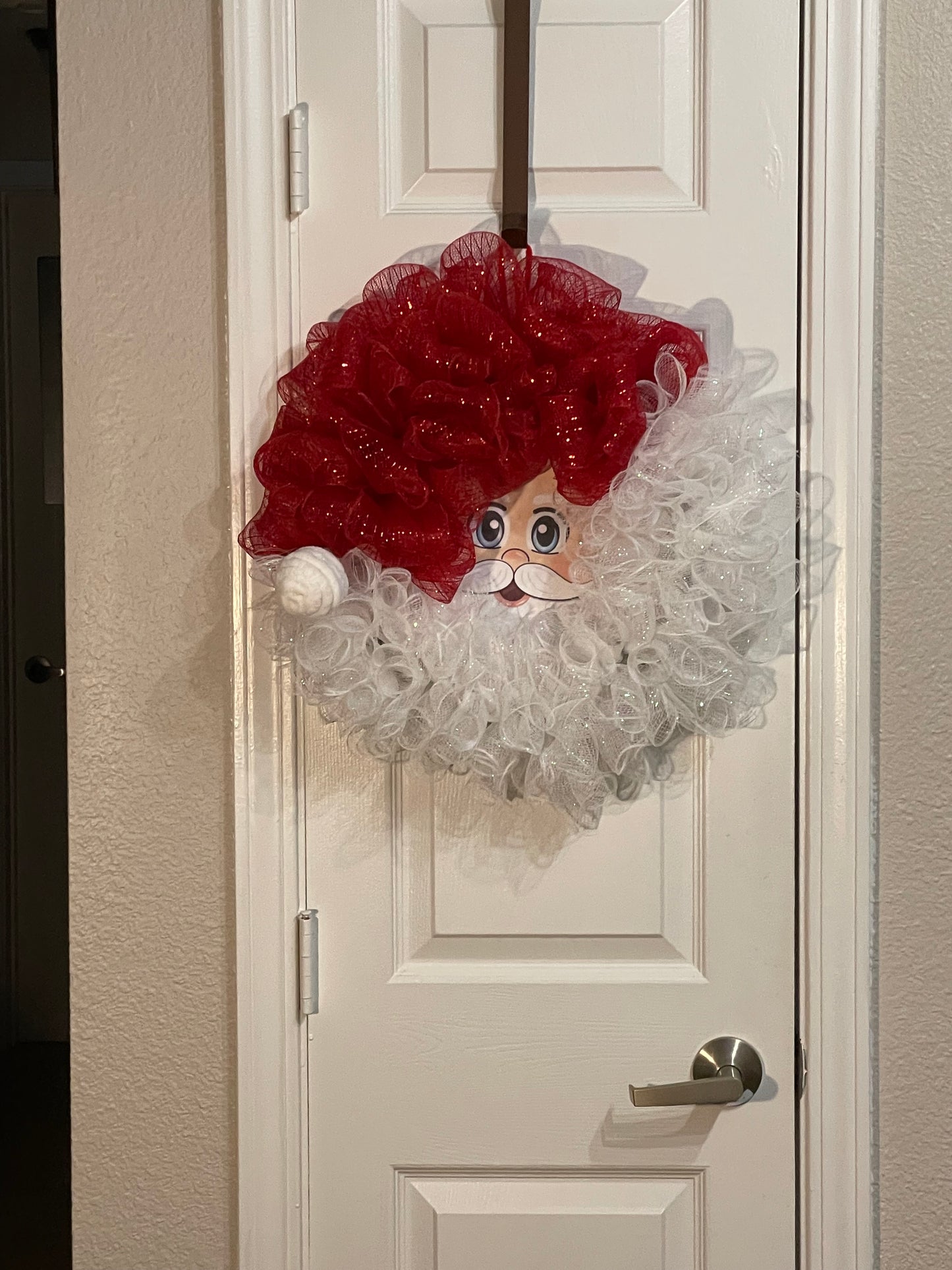 Santa Face Wreath