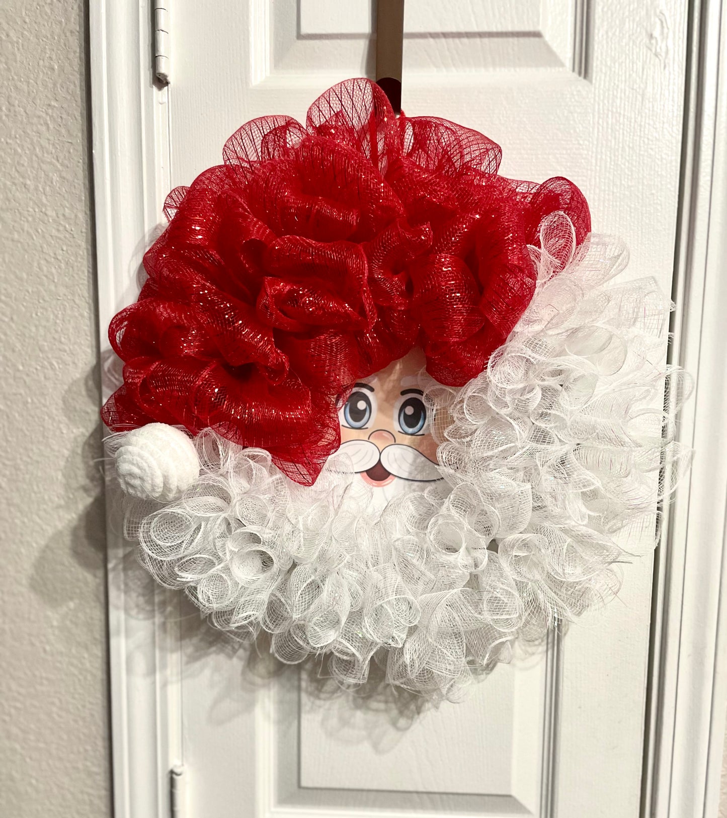 Santa Face Wreath