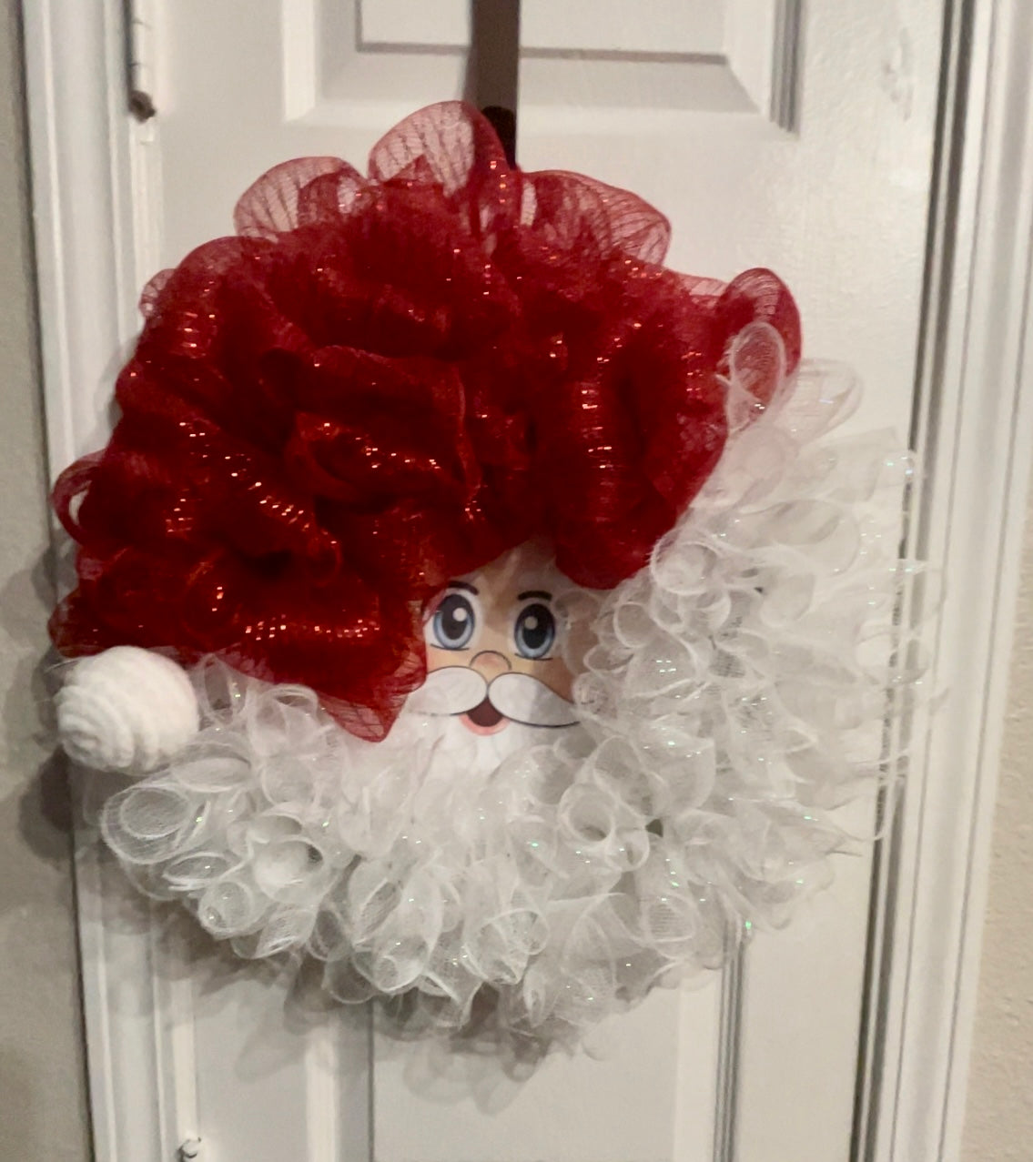 Santa Face Wreath
