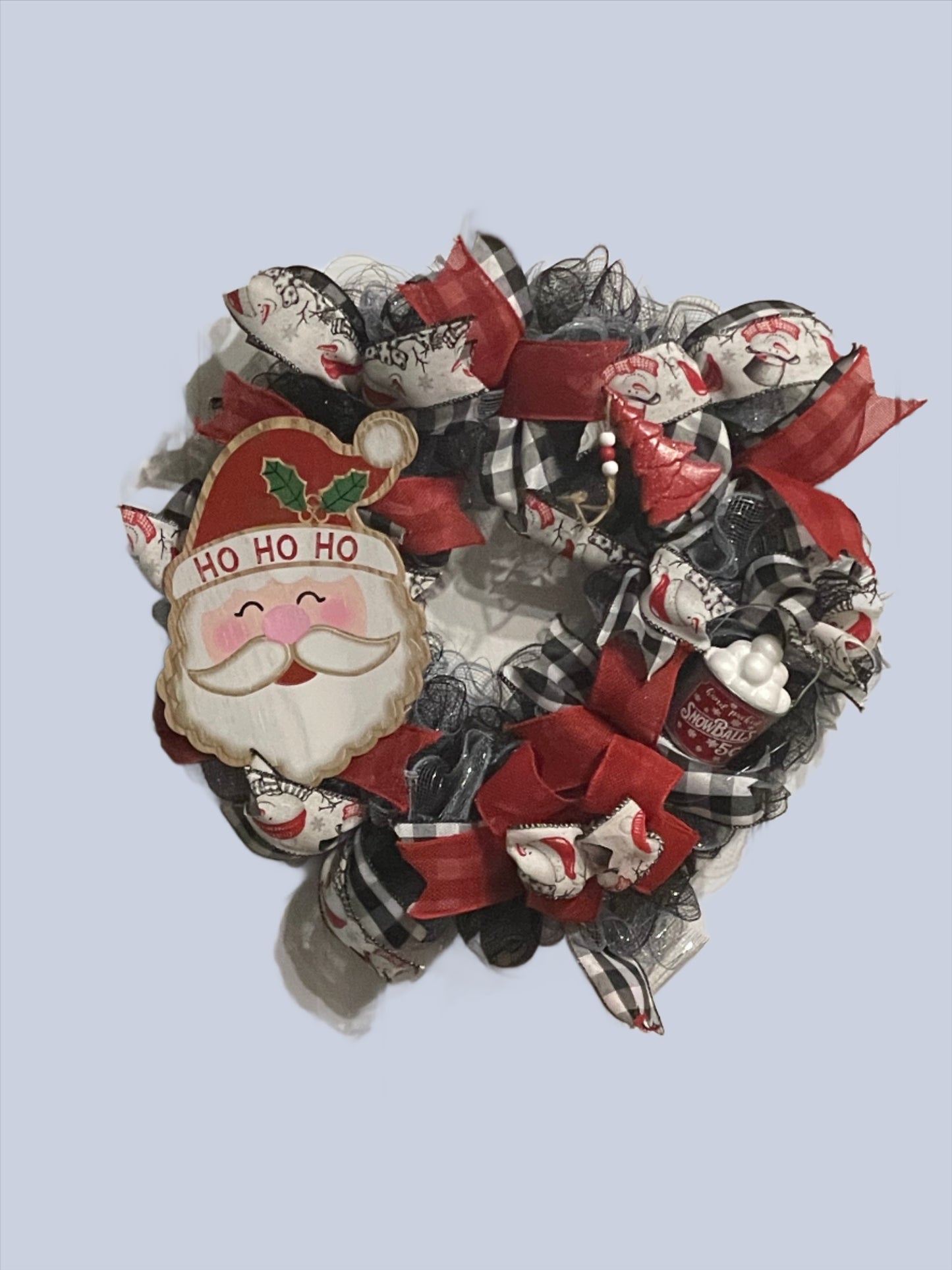 Ho Ho Ho Wreath