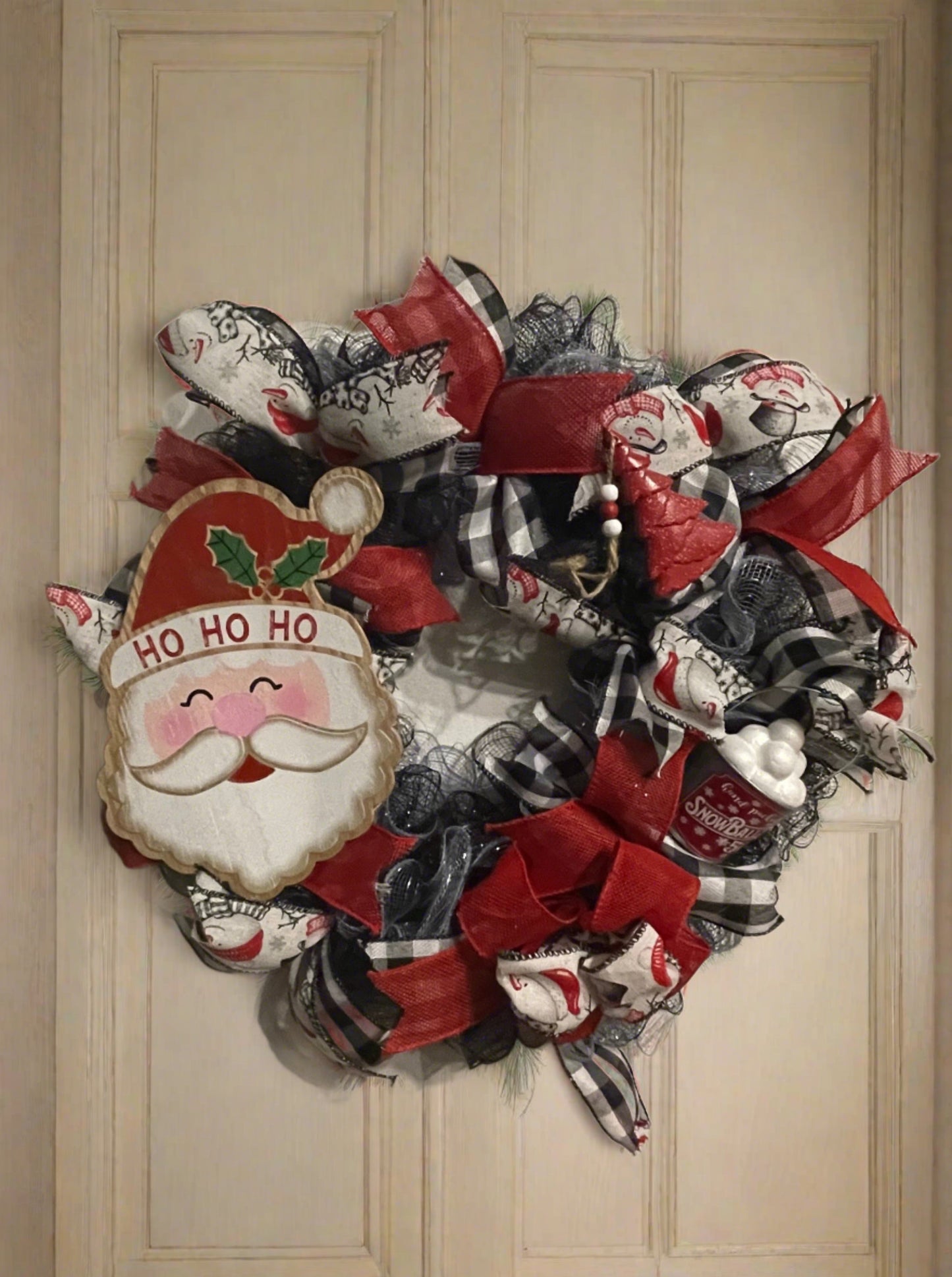 Ho Ho Ho Wreath
