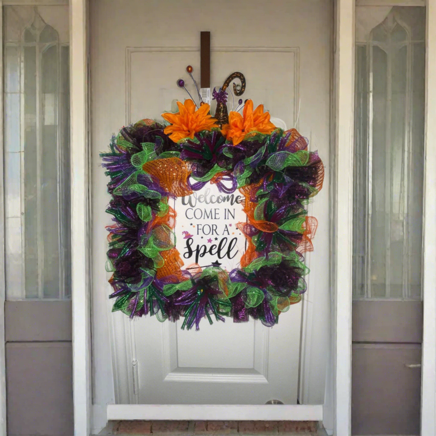Come in For a Spell Wreath