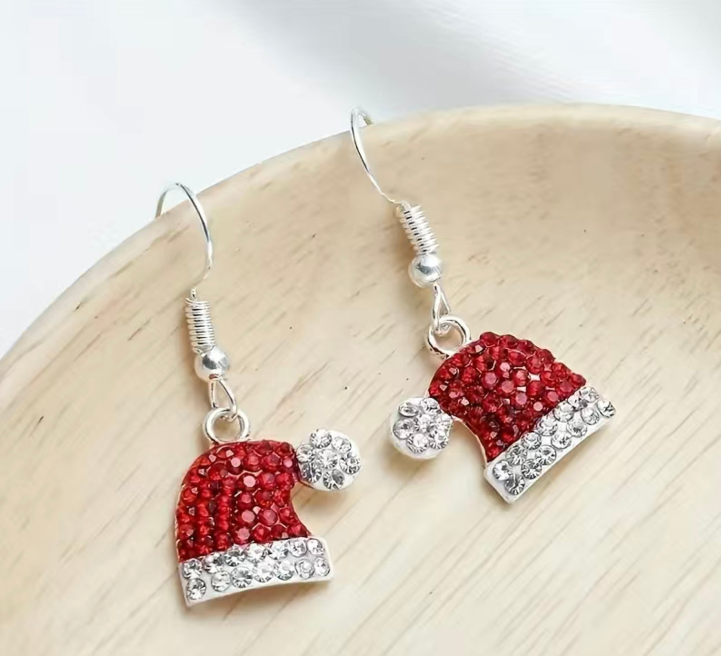 Santa Hat Earrings