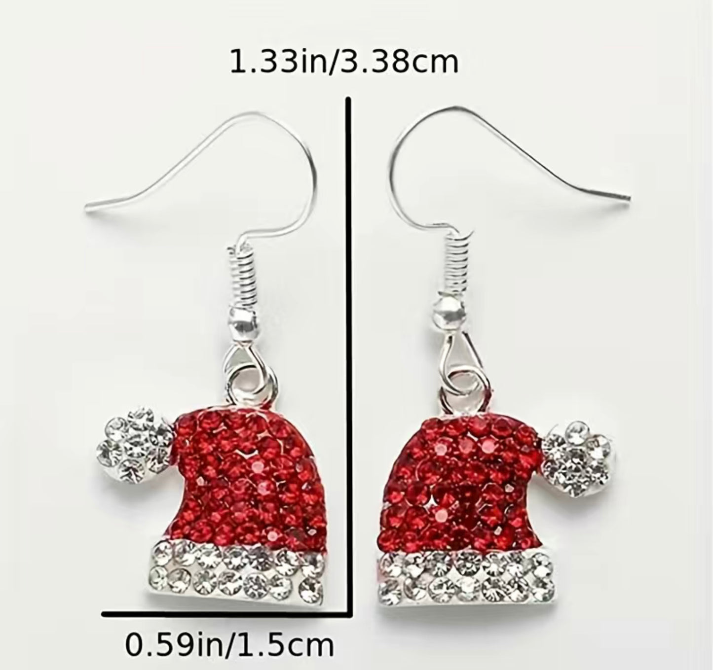 Santa Hat Earrings