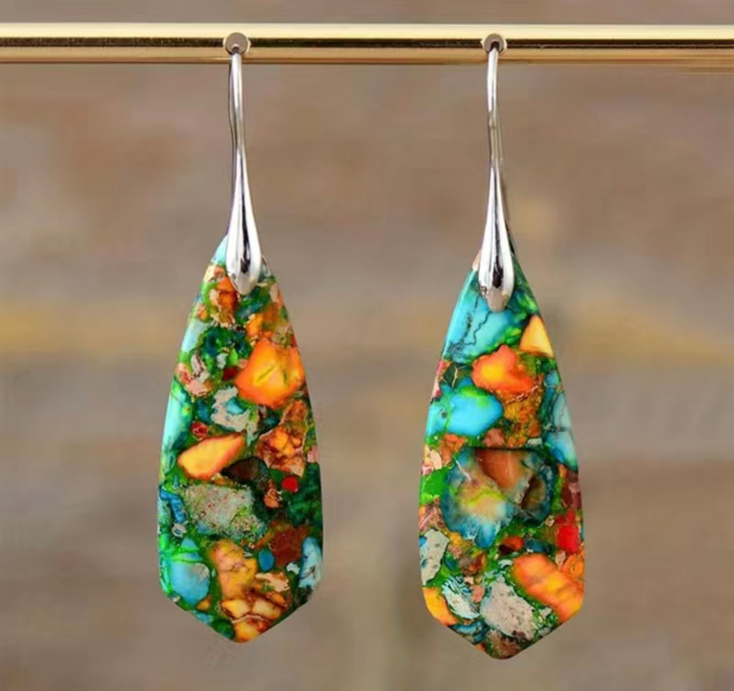 Boho Style Drop Earrings
