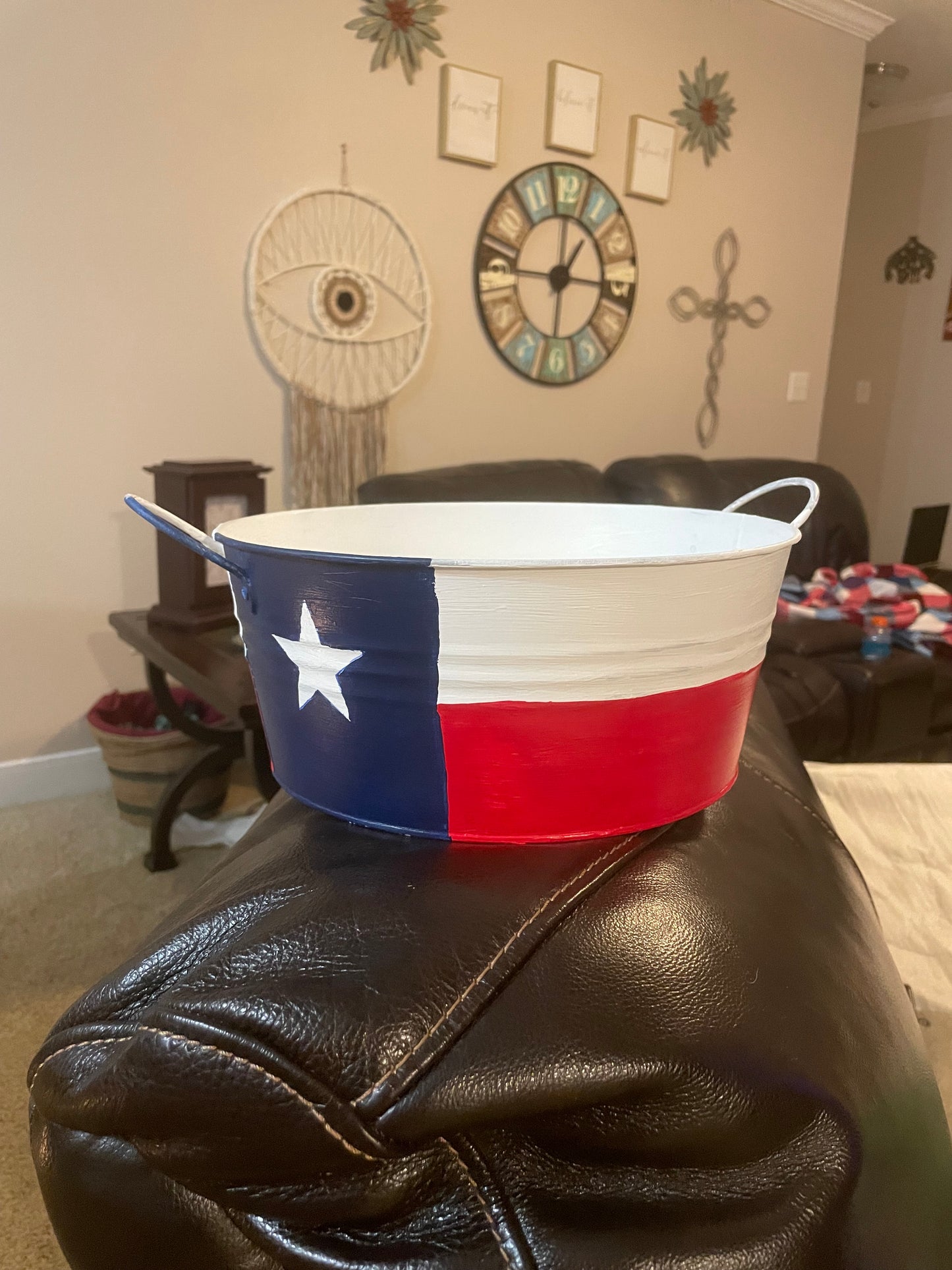 Texas Flag Tin
